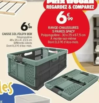 CAISSE 32L FOLD'N BOX