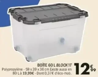 BOÎTE 60 L BLOCK'IT