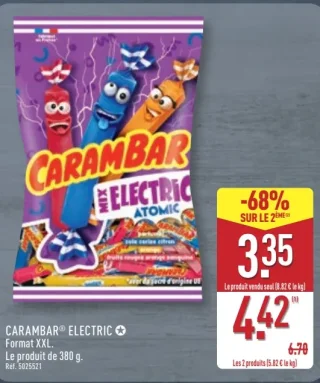 Carambar Electric Atomic Format XXL