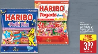 Haribo Mini sachets de bonbons Multi Mix ou Tagada & Friends