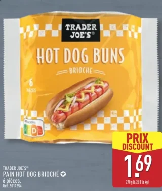 Trader Joe's Pain Hot Dog Brioché