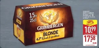 Grimbergen® Bière d'Abbaye Blonde 6,7°