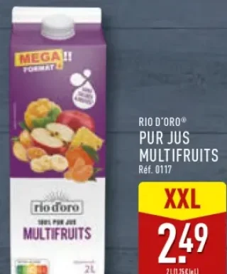 RIO D'ORO PUR JUS MULTIFRUITS