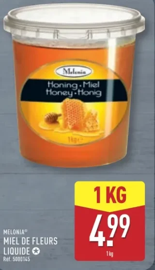 Melonia Miel de Fleurs Liquide
