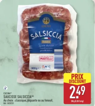 CUCINA® Saucisse SALSICCIA