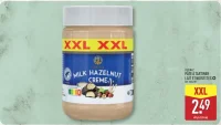CUCINA® Pâte à tartiner lait et noisettes XXL
