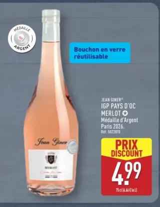 JEAN GINER® IGP PAYS D'OC MERLOT