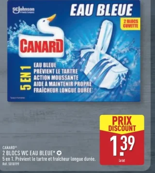 CANARD® 2 BLOCS WC EAU BLEUE