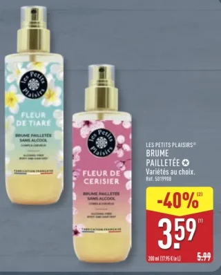 LES PETITS PLAISIRS® BRUME PAILLETÉE