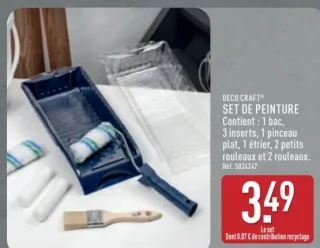 DECO CRAFT® SET DE PEINTURE