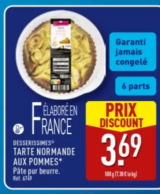 Tarte Normande Aux Pommes Desserissimes