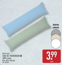 Taie de traversin Novitesse