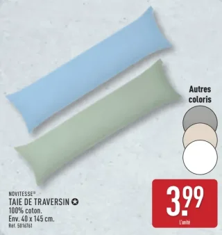Taie de traversin Novitesse