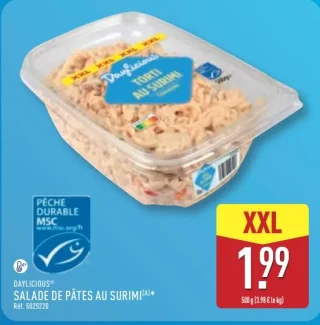 Salade de pâtes au surimi XXL Daylicious