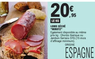 LOMO SÉCHÉ "MIROTZ"
