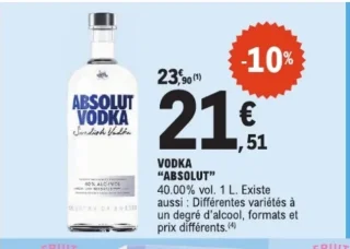 VODKA "ABSOLUT"