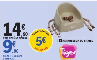 Rehausseur de chaise Tigex