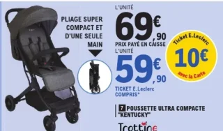 Poussette ultra compacte Kentucky Trottine