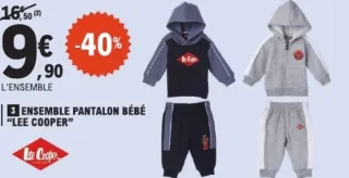 Ensemble pantalon bébé Lee Cooper