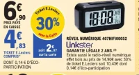 RÉVEIL NUMÉRIQUE 407HIFI00052 Linkster