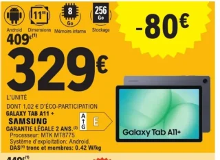 GALAXY TAB A11 + SAMSUNG