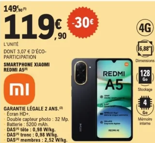 SMARTPHONE XIAOMI REDMI A5