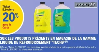 LIQUIDE DE REFROIDISSEMENT "TECH9"