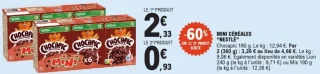 MINI CÉRÉALES "NESTLÉ"