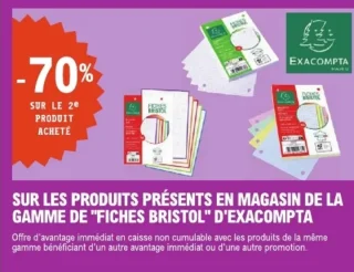 Fiches Bristol Exacompta
