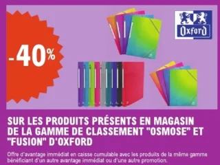 Gamme de classement Osmose et Fusion Oxford