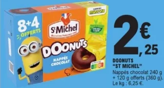 Doonuts "ST MICHEL" Nappés chocolat