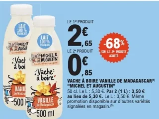 Vache à boire vanille de Madagascar "Michel et Augustin"