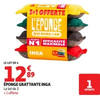 Éponge grattante Inga