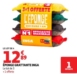 Éponge grattante Inga