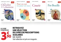 Une sélection de livres de prescriptions scolaires