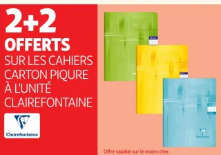Cahiers carton piqûre à l'unité Clairefontaine