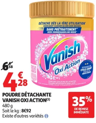 Poudre détachante Vanish Oxi Action