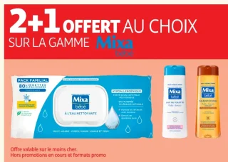 Gamme Mixa bébé