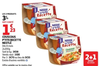 Couscous P'tite Recette Nestlé