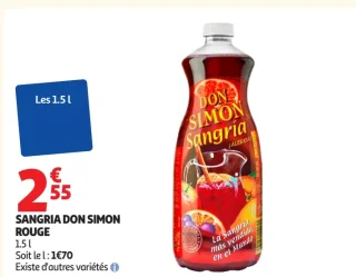 SANGRIA DON SIMON ROUGE