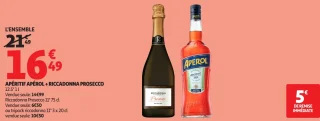 APÉRITIF APÉROL + RICCADONNA PROSECCO