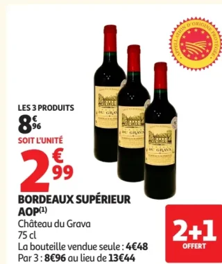 Bordeaux Supérieur AOP Château du Grava