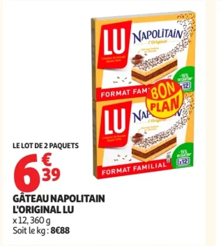 Gâteau Napolitain L'Original LU