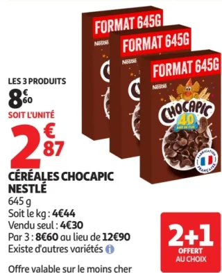 Céréales Chocapic Nestlé