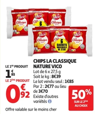 Chips la classique Nature Vico