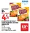 Promo Escalopes de poulet crues marinées nature surgelées