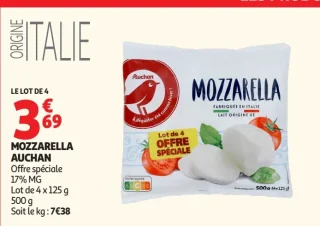 Mozzarella Auchan