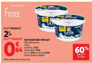 Skyr nature Yoplait