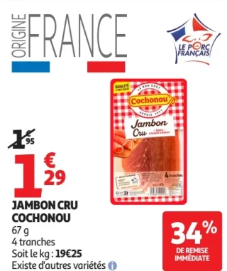 Jambon Cru Cochonou