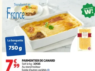 Parmentier de canard